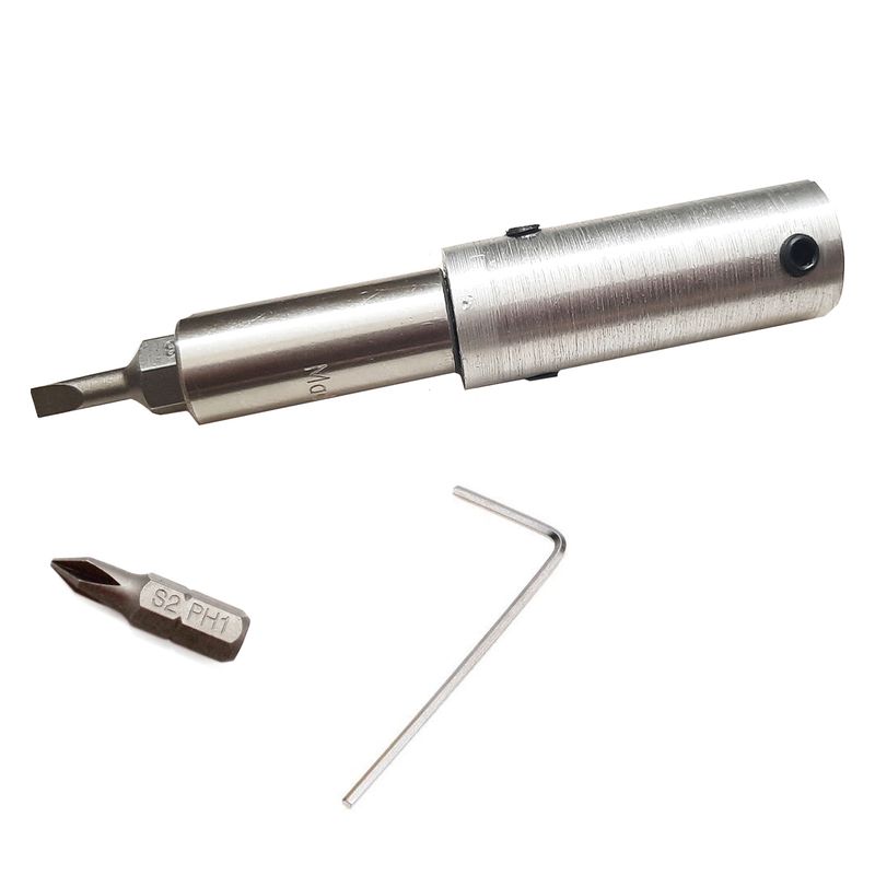 تبدیل ارمیچر به پیچ گوشتی برقی مدل shaft 5mm  به همراه سری